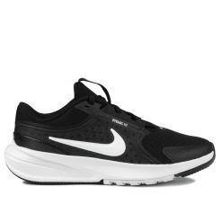 Buty sportowe treningowe unisex Nike STAR RUNNER 5. Białe buty sportowe na co dzień damskie Nike, bez wzorów, z materiału, na fitness i siłownię. Za 229.00 zł.