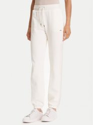 Guess Spodnie dresowe V5YB06 KBSL2 Écru Regular Fit. Spodnie dresowe damskie Guess, xl, z aplikacjami, z dresówki. Za 259.99 zł.