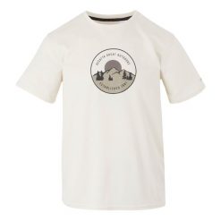 T-shirt Męski Drzewa Fingal IX. Białe t-shirty męskie Regatta, m, bez wzorów, bez kołnierzyka. Za 41.99 zł.