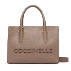 Torebka Coccinelle. Brązowe torebki klasyczne damskie Coccinelle, bez wzorów, bez dodatków. Za 1,399.00 zł.