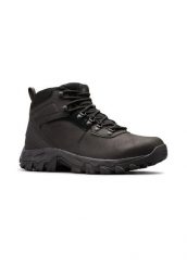Buty trekkingowe męskie Columbia Newton Ridge Plus Ii Waterproof. Czarne buty trekkingowe męskie Columbia, na zimę, z materiału, za kostkę, bez zapięcia, trekkingowe. Za 449.99 zł.