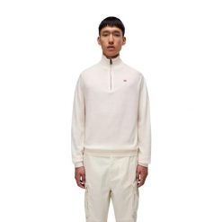 Bluza z zamkiem 1/2 Napapijri Damavand 4. Brązowe bluzy bez kaptura męskie Napapijri, uniwersalny, ze skóry. Za 456.30 zł.