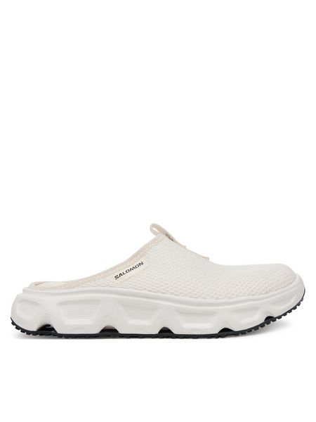 Salomon Klapki Reelax Slide 6.0 L47740900 Biały. Białe klapki damskie Salomon, bez wzorów, z materiału, bez obcasa. Za 319.99 zł.