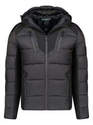 Geographical Norway Kurtka zimowa "Bastian" w kolorze czarnym rozmiar: XXL. Czarne kurtki męskie Geographical Norway, na zimę, xxl, bez wzorów, bez kaptura. Za 284.15 zł.