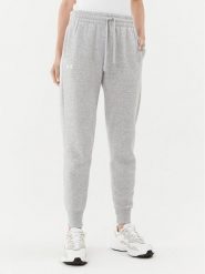 Under Armour Spodnie dresowe Ua Rival Fleece Jogger 1379438 Szary Loose Fit. Szare spodnie dresowe damskie Under Armour, l, bez wzorów, z bawełny. Za 120.86 zł.