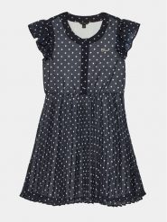 Guess Sukienka codzienna J4RK19 WA2T0 Czarny Regular Fit. Czarne sukienki dziewczęce Guess, z aplikacjami, z syntetyku, bez ramiączek. Za 199.99 zł.