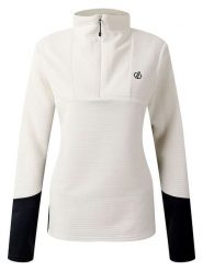 Dare 2b Koszulka funkcyjna "Iced" w kolorze kremowo-czarnym rozmiar: 42. Brązowe bluzki sportowe damskie Dare 2b, bez wzorów, z materiału, bez ramiączek. Za 136.45 zł.