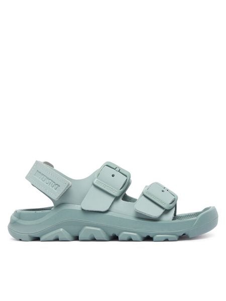 Birkenstock Sandały Mogami Kids As 1031263 S Niebieski. Niebieskie sandały chłopięce Birkenstock, ze skóry, bez zapięcia. Za 220.99 zł.