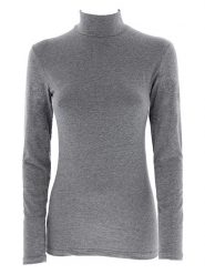 COTONELLA Koszulka w kolorze szarym rozmiar: S. Szare bluzki damskie Cotonella, s, bez wzorów, bez kołnierzyka. Za 36.95 zł.