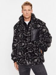 Guess Kurtka przejściowa M3BL16 WFSH2 Czarny Regular Fit. Czarne kurtki męskie Guess, m, z aplikacjami, z syntetyku, bez kaptura. Za 729.99 zł.