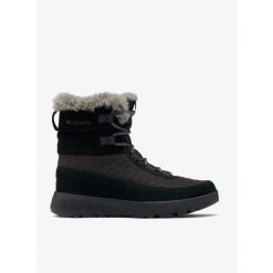 Buty zimowe damskie Columbia Slopeside Peak Luxe. Czarne obuwie trekkingowe damskie Columbia, na zimę. Za 361.99 zł.