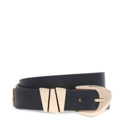 Pasek Guess. Czarne paski damskie Guess, z aplikacjami. Za 324.99 zł.