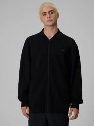 4F Bluza w kolorze czarnym rozmiar: S. Czarne bluzy bez kaptura męskie 4f, s. Za 154.95 zł.