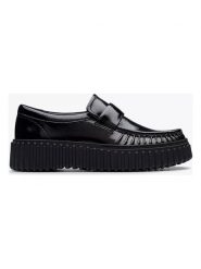 Clarks Skórzane mokasyny "Torhill Mocc" w kolorze czarnym rozmiar: 39. Czarne mokasyny damskie Clarks. Za 333.81 zł.