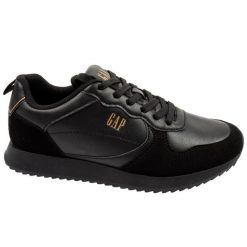 Buty sportowe damskie GAP Nashville Basic. Czarne buty sportowe na co dzień damskie GAP, bez wzorów, z gumy, trekkingowe. Za 209.00 zł.