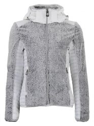 Peak Mountain Kurtka polarowa "Amarant" w kolorze szarym rozmiar: M. Szare kurtki damskie Peak Mountain, m, bez wzorów, z polaru, bez kaptura. Za 191.88 zł.