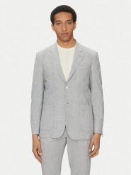 Marciano Guess Marynarka 5GHN16 2314Z Błękitny Slim Fit. Niebieskie marynarki męskie Marciano Guess, z aplikacjami, z syntetyku. Za 649.99 zł.
