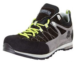 Męskie buty trekkingowe turystyczne. Czarne buty trekkingowe męskie GUGGEN MOUNTAIN, z gumy, bez zapięcia, trekkingowe. Za 687.20 zł.