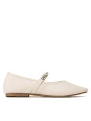 DeeZee Baleriny CS21213-08 Beżowy. Brązowe baleriny dziewczęce DeeZee, bez wzorów, ze skóry. Za 55.99 zł.