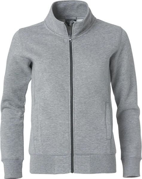 Clique Classic Cardigan męski — bluza cardigan szary melanż. Szare bluzy bez kaptura męskie CLIQUE, m, z bawełny. Za 228.52 zł.