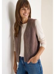 Cecil Kamizelka w kolorze jasnobrązowym rozmiar: M. Brązowe kamizelki damskie Cecil, m. Za 200.13 zł.