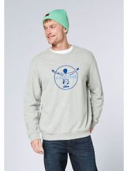 Chiemsee Bluza w kolorze srebrnym rozmiar: M. Szare bluzy bez kaptura męskie Chiemsee, m, z bawełny. Za 109.00 zł.