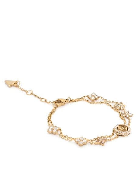 Guess Bransoletka JUBB06 029JW Złoty. Żółte bransoletki damskie Guess, metalowe. Za 294.99 zł.