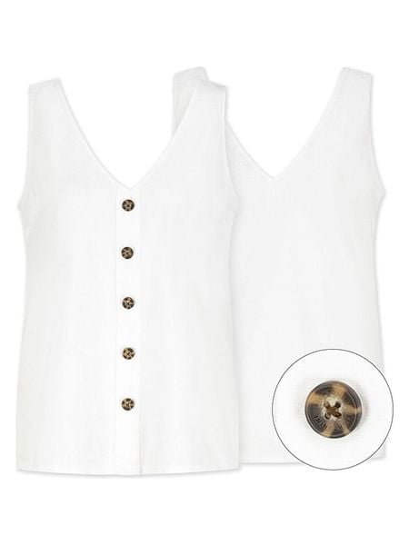 Eight2Nine Top w kolorze białym rozmiar: L. Białe topy damskie Eight2Nine, l, bez wzorów, bez kołnierzyka. Za 82.99 zł.