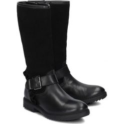Gioseppo - Kozaki Dziecięce - 45518 BLACK 32. Czarne botki dziewczęce Gioseppo, bez wzorów, bez ramiączek. Za 144.50 zł.