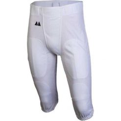 Nfl - Spodnie do futbolu amerykańskiego - Dorośli. Białe spodnie materiałowe męskie MM, bez wzorów, sportowe. Za 216.95 zł.