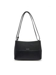 Calvin Klein Torebka Ck Mixmedia Convertible Sm Bag K60K613009 Czarny. Czarne torebki klasyczne damskie CALVIN KLEIN, bez wzorów, ze skóry, bez dodatków. Za 199.99 zł.