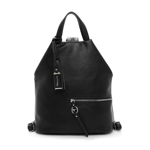 Tamaris Plecak TAS Nele Plecaki 1 ct Czarny Damski. Czarne plecaki damskie Tamaris, bez wzorów, z materiału, eleganckie. Za 259.99 zł.