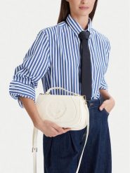 Beverly Hills Polo Club Torebka CEO-BHPC-L-003-09 Écru. Torebki klasyczne damskie Beverly Hills Polo Club, bez wzorów, z materiału, bez dodatków. Za 169.99 zł.