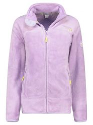 Geographical Norway Kurtka polarowa "Upaline" w kolorze lawendowym rozmiar: M. Różowe kurtki damskie Geographical Norway, m, bez wzorów, z polaru, bez kaptura. Za 135.17 zł.