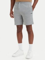 BOSS Szorty sportowe Waffle 50535884 Szary ciemny Regular Fit. Szare szorty męskie Boss, bez wzorów, z bawełny, sportowe. Za 229.99 zł.