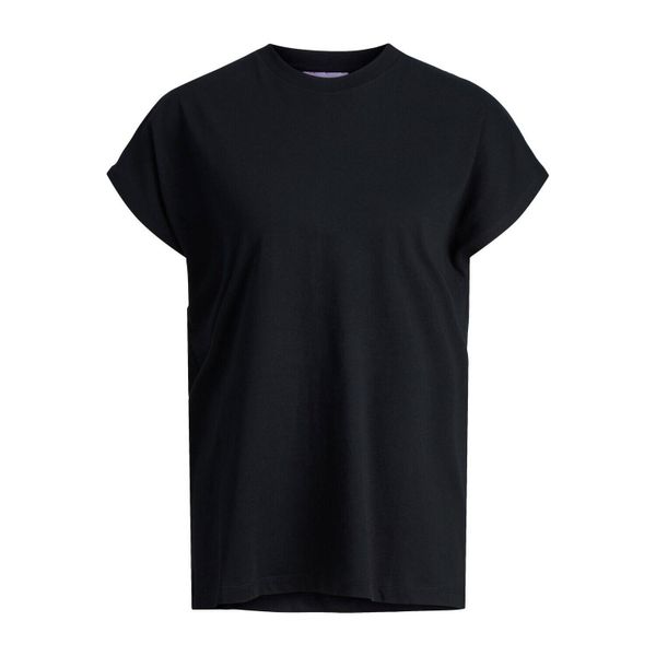 Koszulka damska JJXX astrid boxy. Czarne t-shirty damskie JJXX, xl, bez wzorów, z bawełny, bez kołnierzyka. Za 64.20 zł.