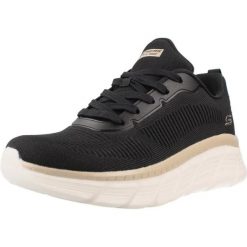 Buty SKECHERS BOBS B FLEX HI FLYING HI Czarny. Czarne obuwie trekkingowe damskie Skechers, na fitness i siłownię. Za 282.99 zł.