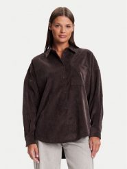 Vero Moda Koszula Sanne 10317194 Brązowy Oversize. Brązowe koszule damskie Vero Moda, xs, bez wzorów, z syntetyku, bez kołnierzyka, bez ramiączek. Za 159.99 zł.