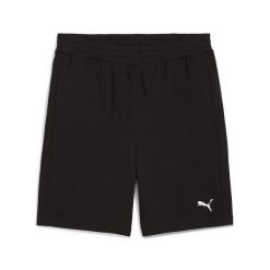 Męskie szorty dzianinowe TAD ESSENTIALS 8" PUMA. Czarne szorty męskie Puma, z dzianiny, bez kołnierzyka. W wyprzedaży za 119.00 zł.