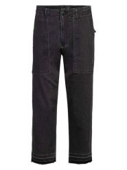 Herrlicher Dżinsy "Fatique" - Slim fit - w kolorze antracytowym rozmiar: W28. Czarne jeansy damskie Herrlicher. Za 234.97 zł.