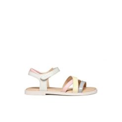 Sandały damskie Geox S.Karly D. Białe sandały damskie Converse, bez wzorów, bez obcasa. Za 253.50 zł.