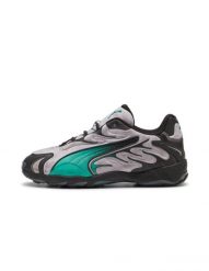 Puma Buty Inhale Distressed 40453201. Szare buty sportowe na co dzień męskie Puma, bez zapięcia, trekkingowe. Za 341.99 zł.