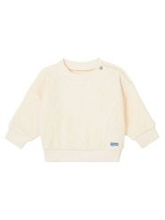 Noppies Bluza "Gata" w kolorze kremowym rozmiar: 68. Brązowe bluzy i bluzki niemowlęce Noppies, bez wzorów, bez ramiączek, bez kaptura. Za 71.95 zł.