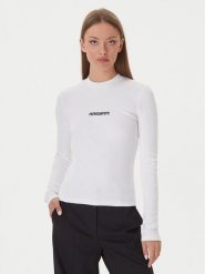 Patrizia Pepe Bluzka 2M4512/J355-W103 Biały Regular Fit. Białe bluzki damskie Patrizia Pepe, m, bez wzorów, z bawełny, bez ramiączek. Za 549.99 zł.
