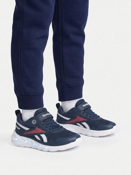 Reebok Sneakersy REEBOK-CEO-YG24056-02BIV Granatowy. Niebieskie buty sportowe chłopięce Reebok, z materiału, bez zapięcia. Za 139.99 zł.