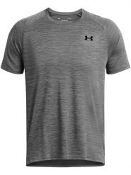 Under Armour Koszulka sportowa "Tech" w kolorze szarym rozmiar: L. Szare t-shirty sportowe męskie Under Armour, l, z materiału, bez ramiączek, outdoorowe. Za 109.00 zł.