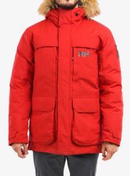 Kurtka zimowa męska Helly Hansen Nordsjo Parka. Czerwone parki męskie Helly Hansen, na zimę, m, bez wzorów, z syntetyku. Za 1,527.00 zł.