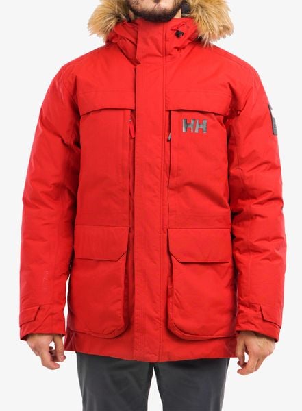 Kurtka zimowa męska Helly Hansen Nordsjo Parka. Czerwone parki męskie Helly Hansen, na zimę, m, bez wzorów, z syntetyku. Za 1,527.00 zł.