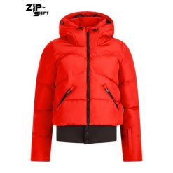 Damska kurtka narciarska Protest Preppy. Czerwone kurtki narciarskie i snowboardowe damskie Protest, l, bez wzorów, z materiału, bez kaptura, narciarskie. Za 799.99 zł.