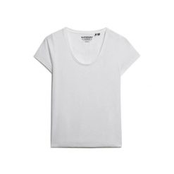 T-shirt z dekoltem dla kobiet Superdry Studios. Białe t-shirty damskie Superdry., xl, bez wzorów, bez kołnierzyka. Za 134.85 zł.
